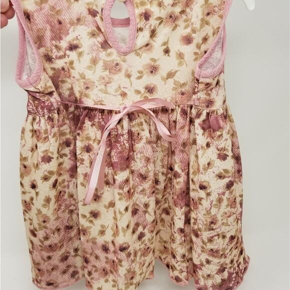 Janie & Jack Romper & 2 Dresses Sleeveless Comfortable Dress Size 3-6 Months - Picture 10 of 13